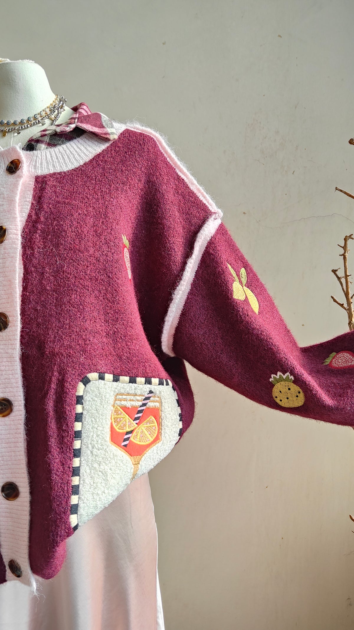 Cardigan Bonbon – Fantasia Ricamata