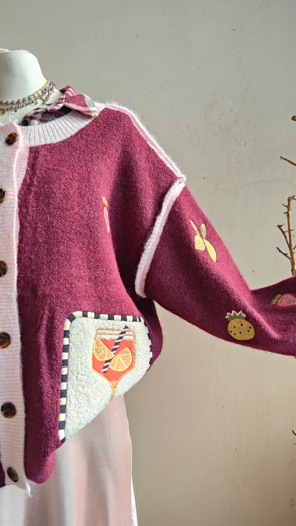 Cardigan Bonbon – Fantasia Ricamata