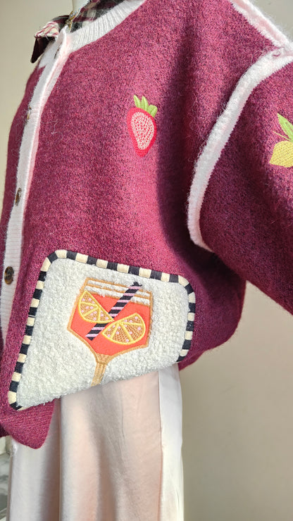 Cardigan Bonbon – Fantasia Ricamata