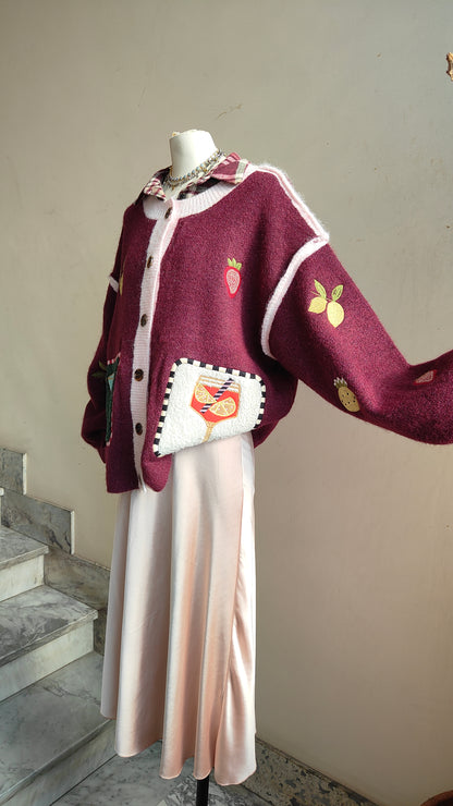 Cardigan Bonbon – Fantasia Ricamata