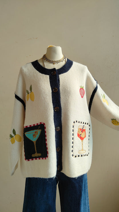 Cardigan Bonbon – Fantasia Ricamata