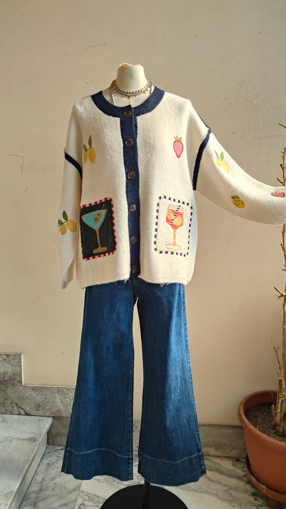 Cardigan Bonbon – Fantasia Ricamata