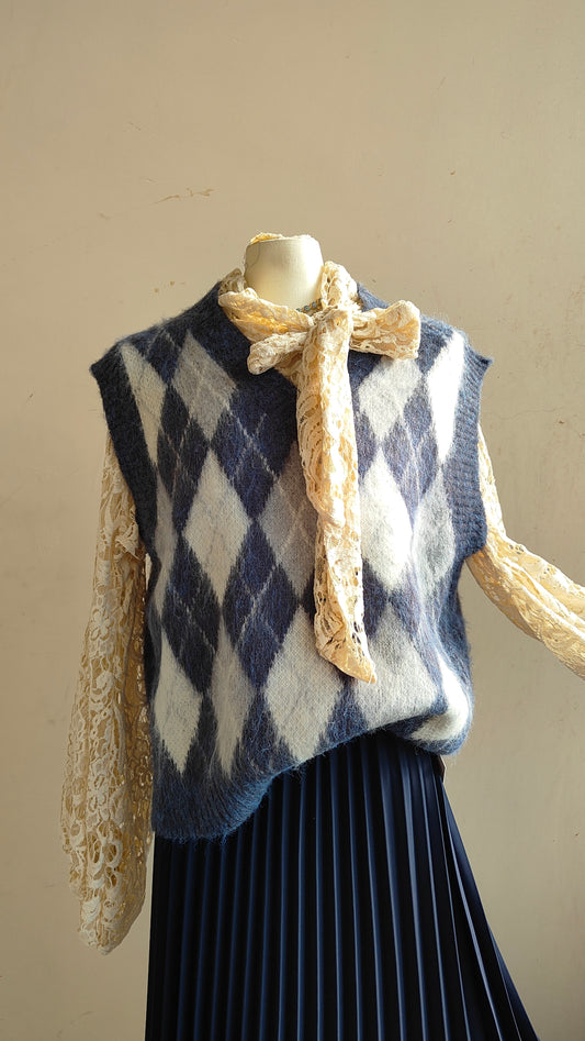 Gilet Margot – Fantasia Argyle