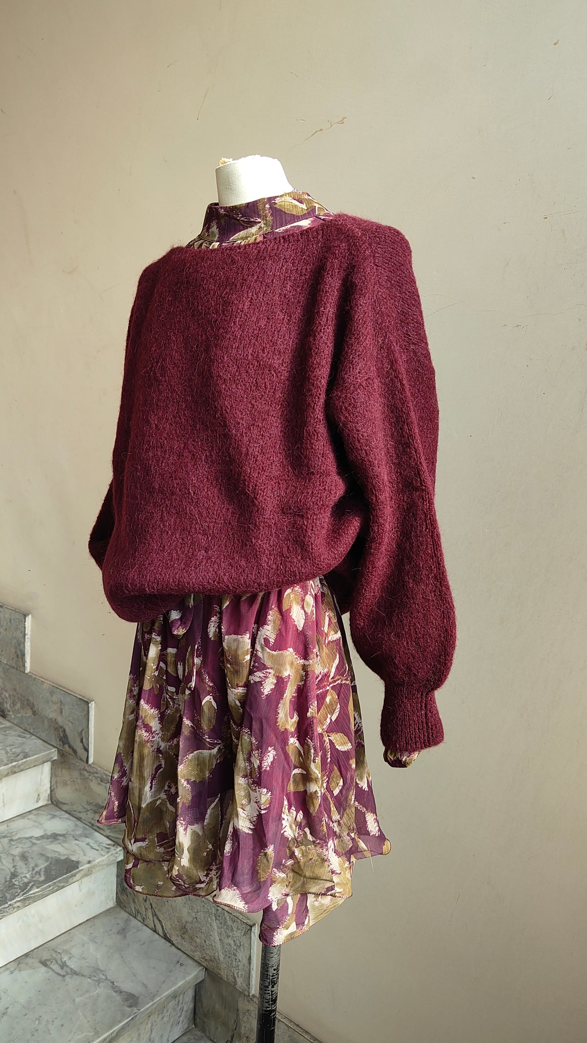 Maglione Odette – Scollo a Barca in Alpaca
