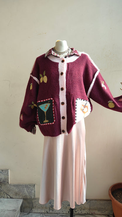 Cardigan Bonbon – Fantasia Ricamata