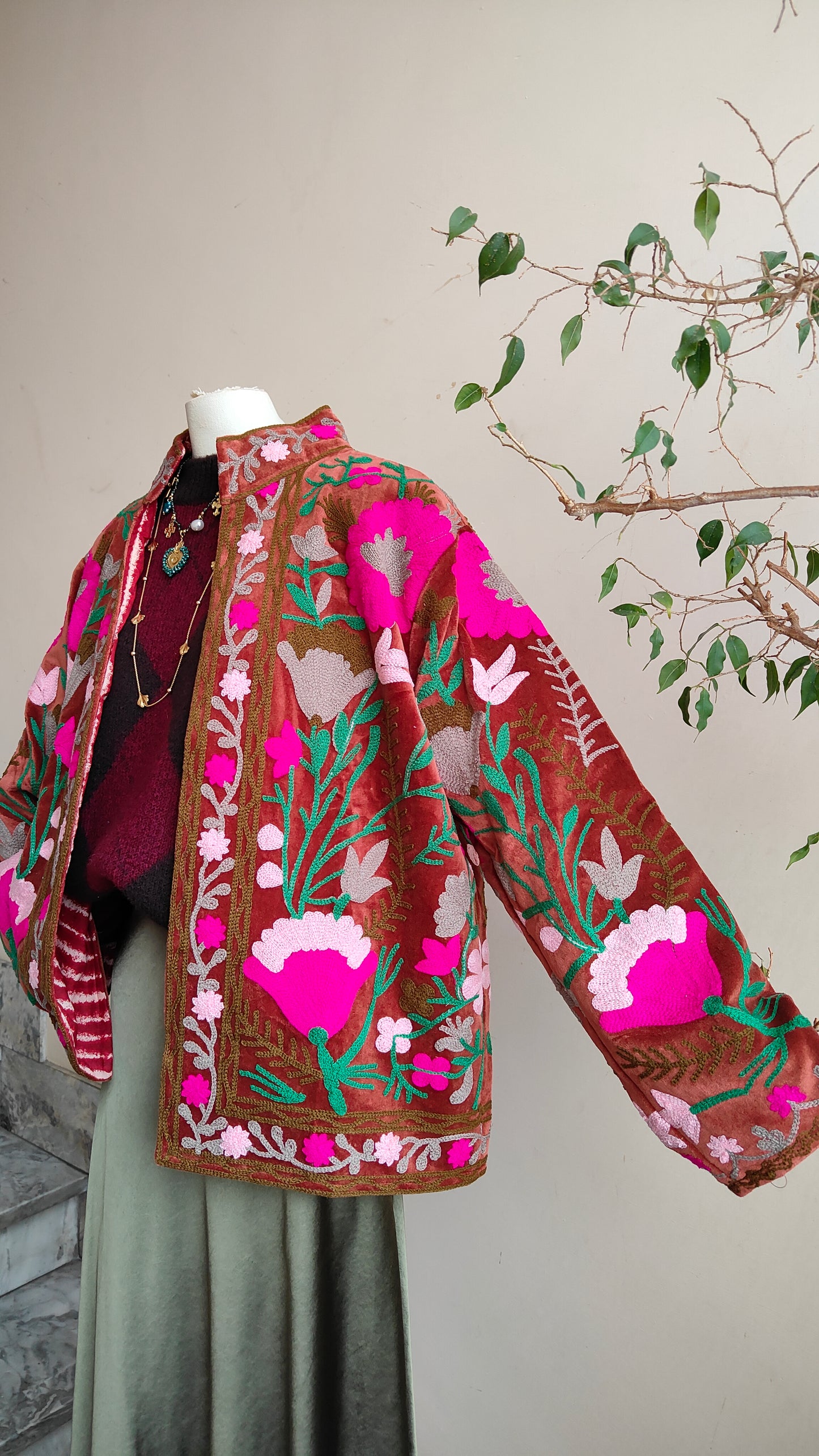 Giacca Boho Reversibile