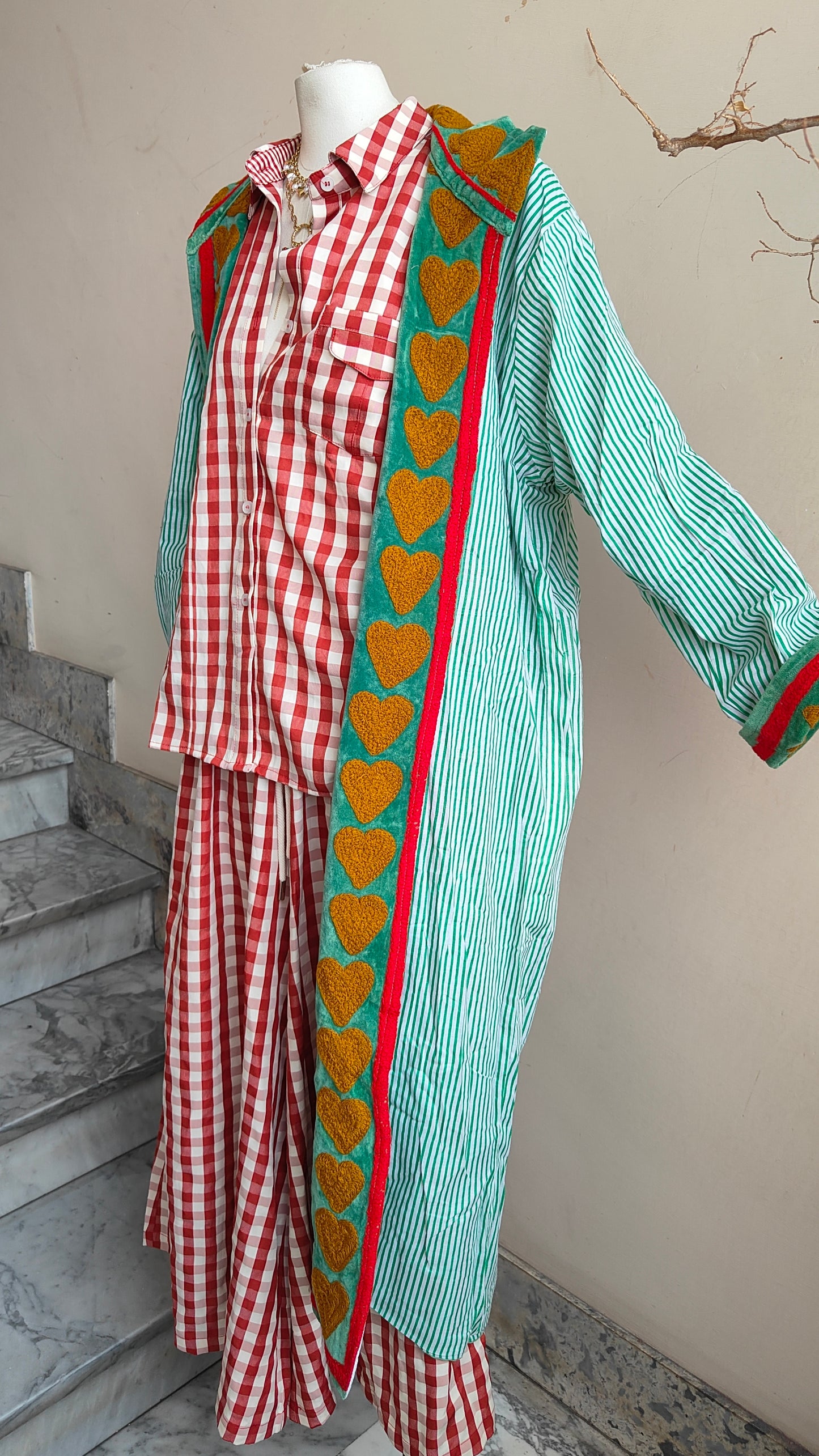 Giacca Boho lungo