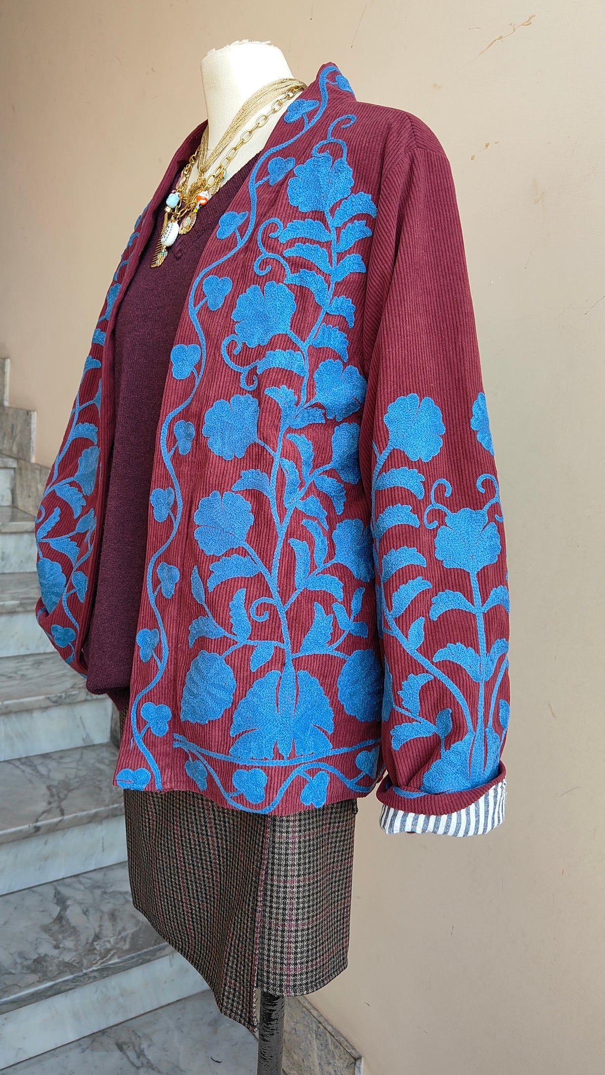 GIACCA REVERSIBILE GARDEN