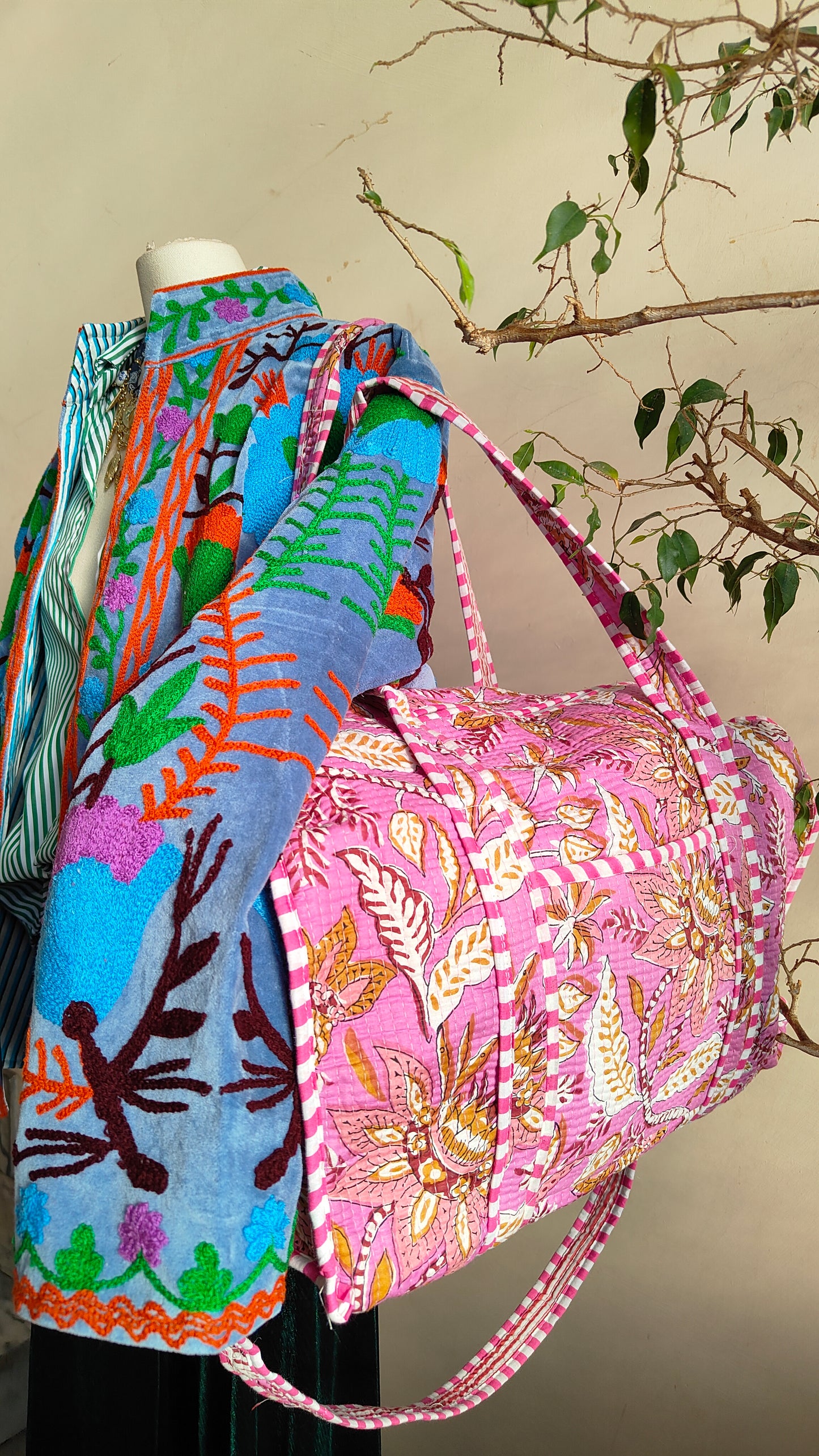 Borsone Weekender con tracolla