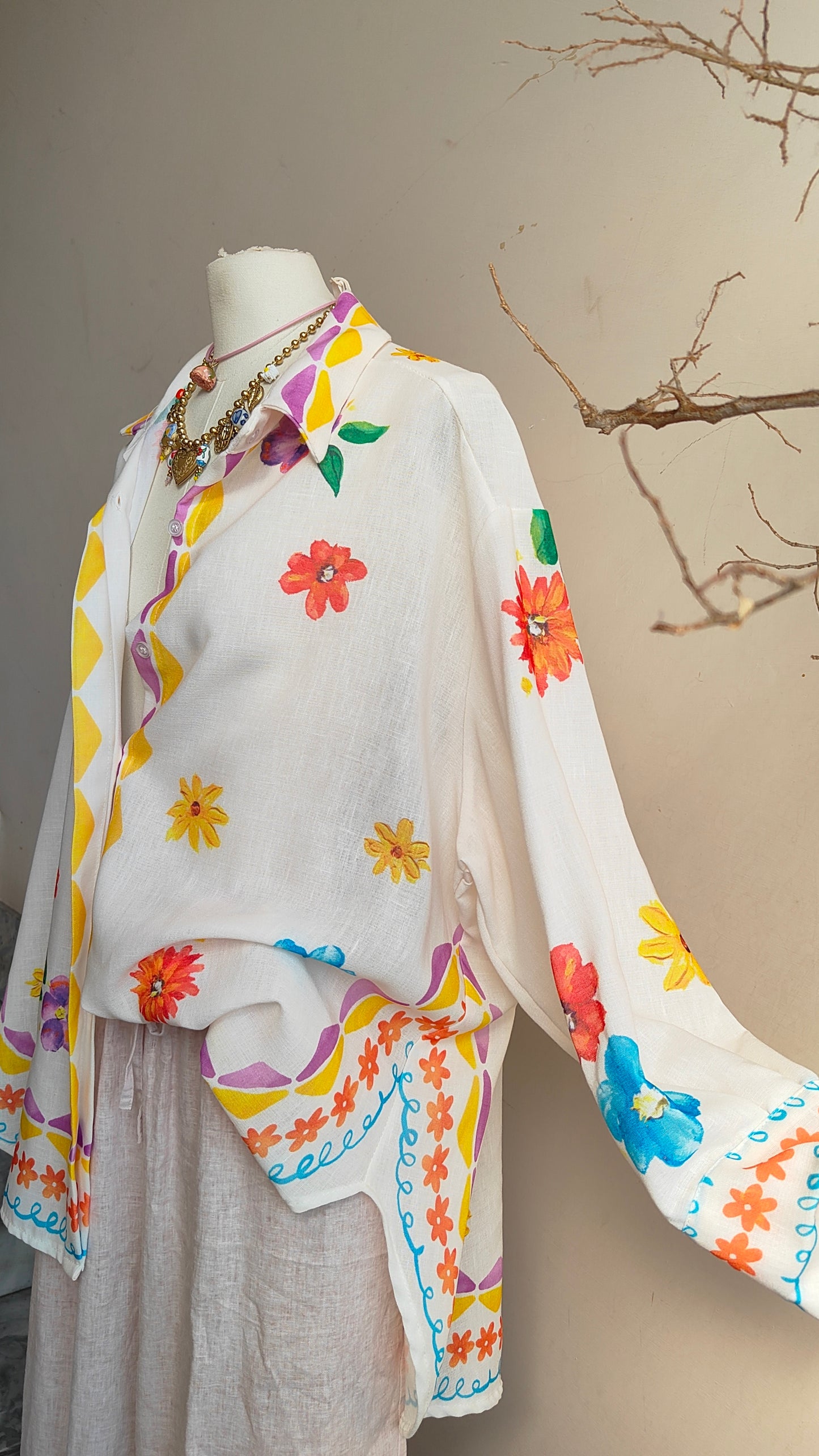 Camicia Fioritura