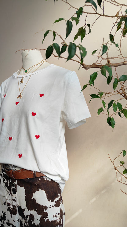 T-shirt Love Hearts