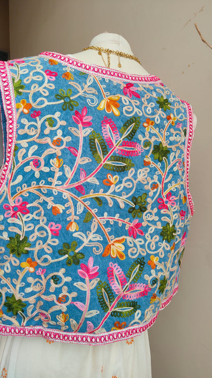 Gilet Reversibile Intreccio