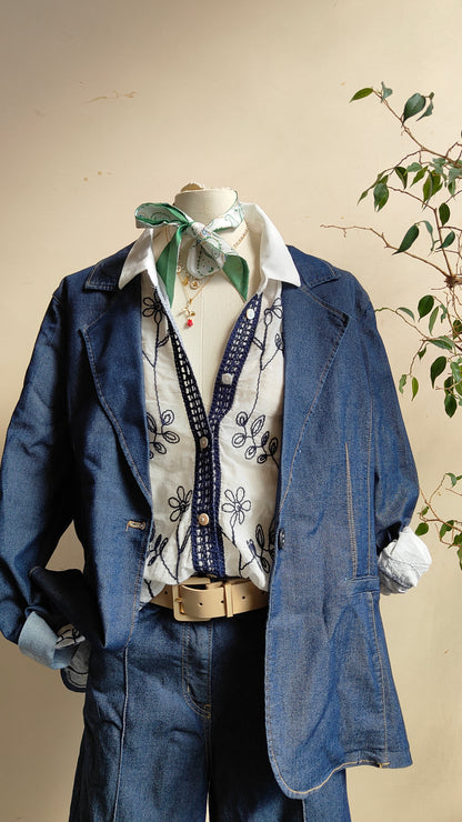 Giacca denim city