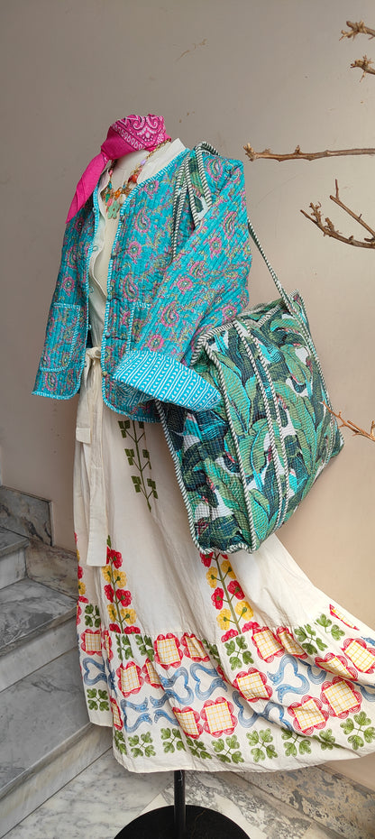 Borsa Trapuntata in Cotone – Maxi