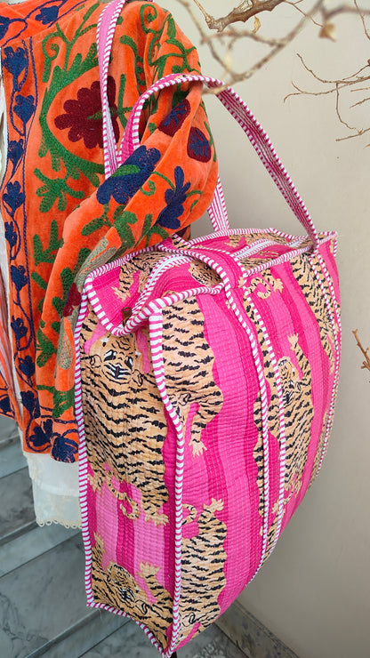 Borsa Trapuntata in Cotone – Maxi