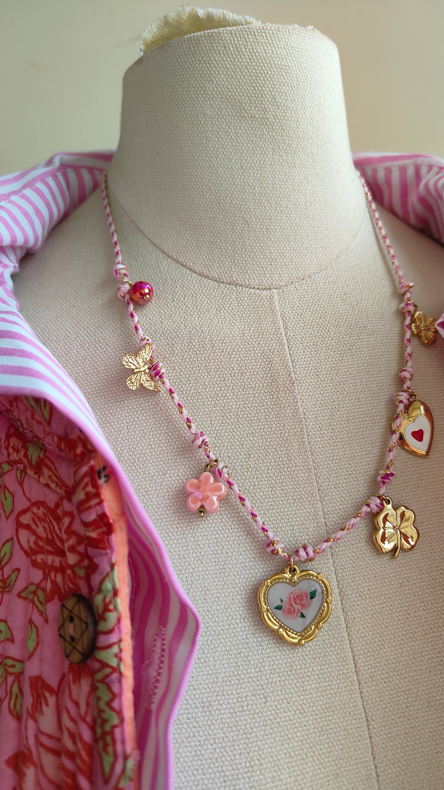 Set Collane Charms Primavera