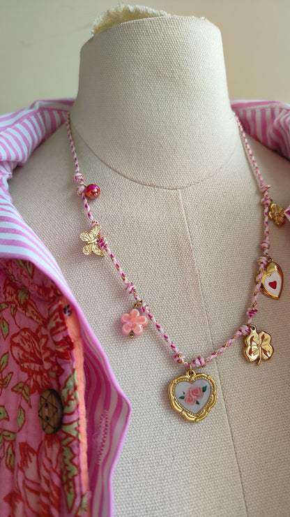 Set Collane Charms Primavera