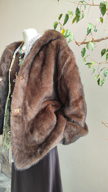 Giacca Moon Light in eco-pelliccia