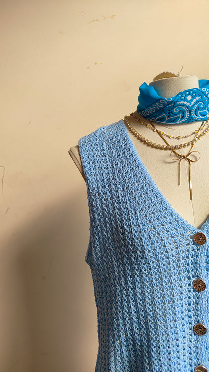 Gilet maglia grosso