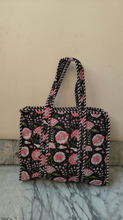 Borsa Trapuntata in Cotone – Maxi