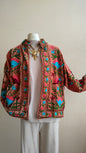 Giacca Boho con Tasche Laterali