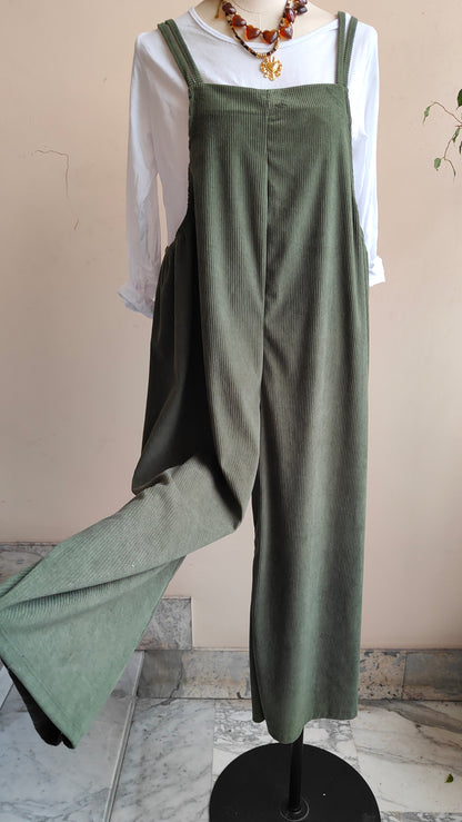 Salopette in Velluto a Coste