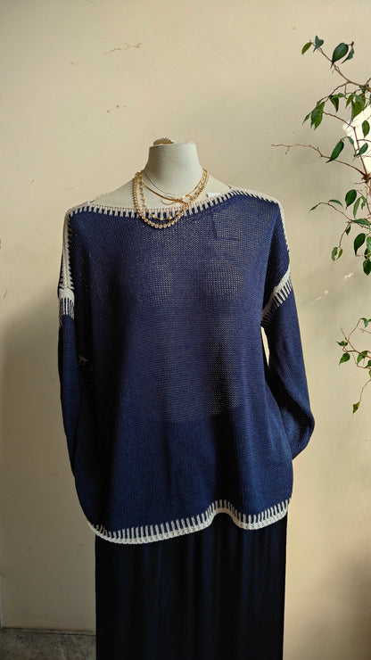 Pullover bordo