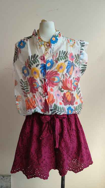 Short Broderie Éloise