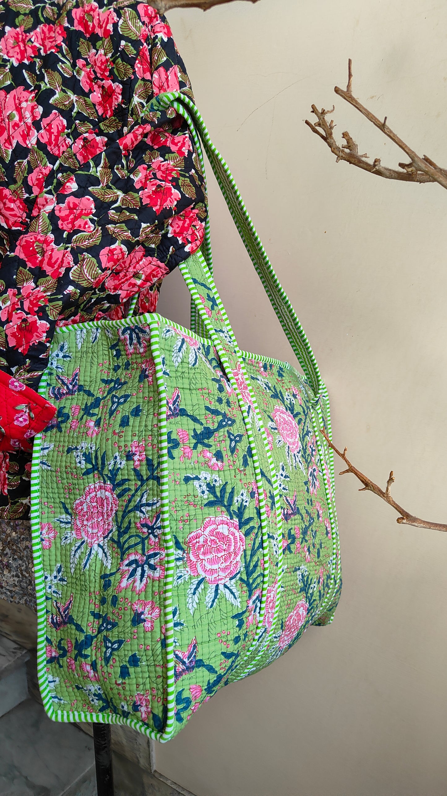 Borsa Trapuntata in Cotone – Maxi