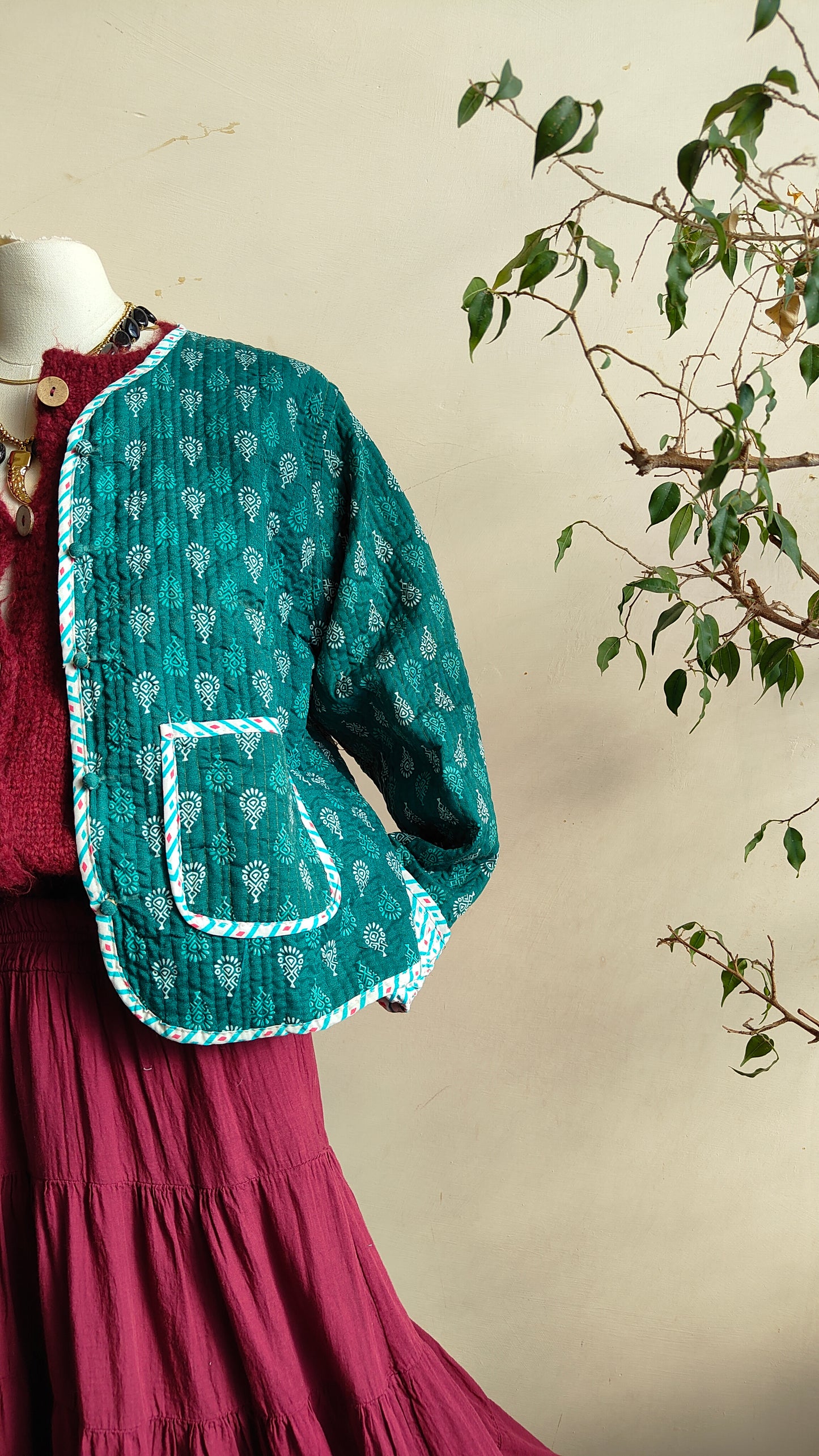 Giacca Funfair double-face