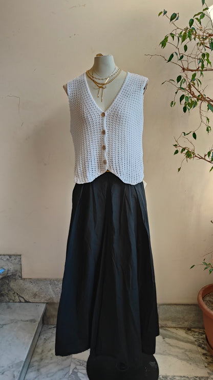 Gilet maglia grosso