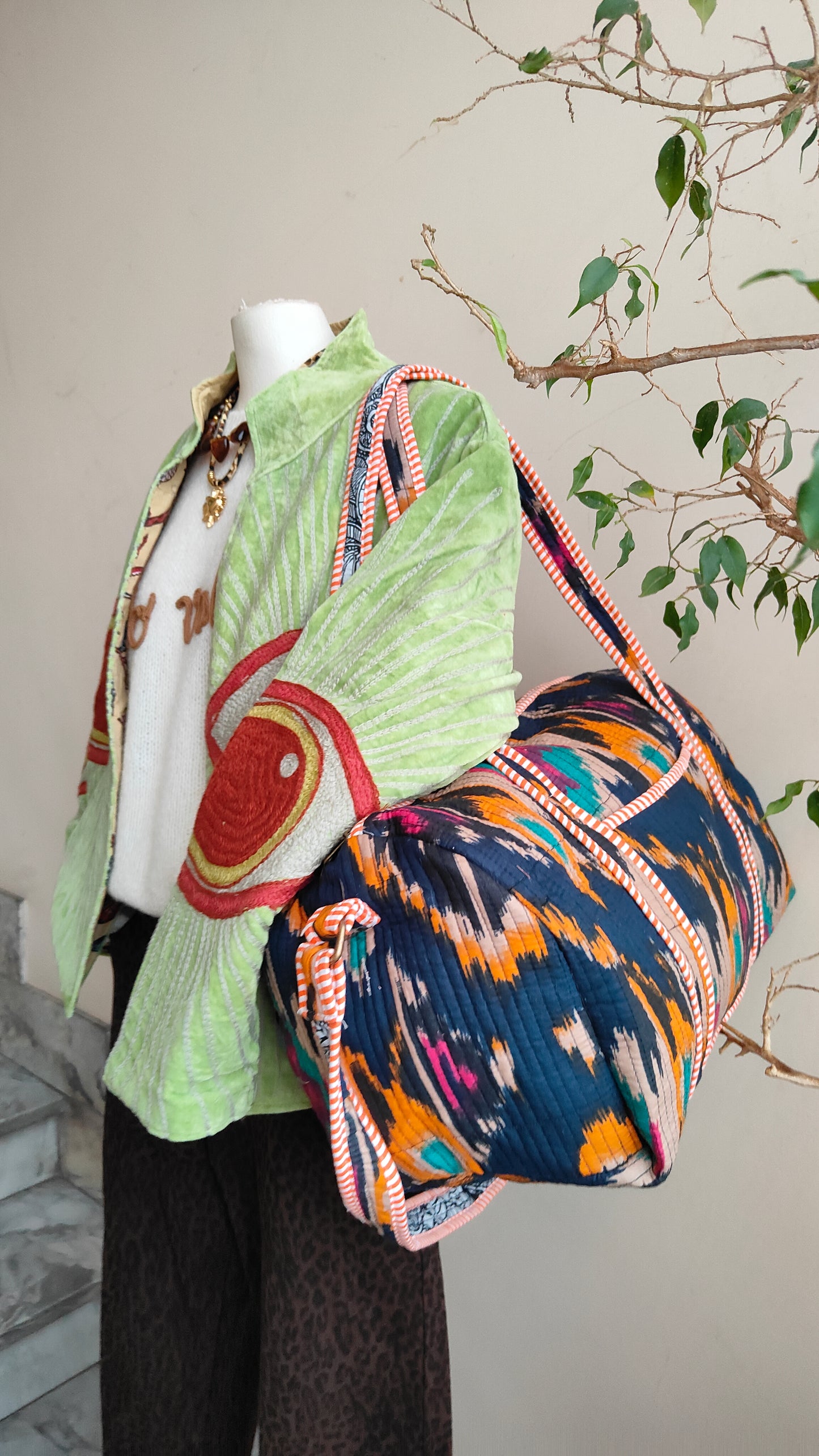 Borsone Weekender con tracolla