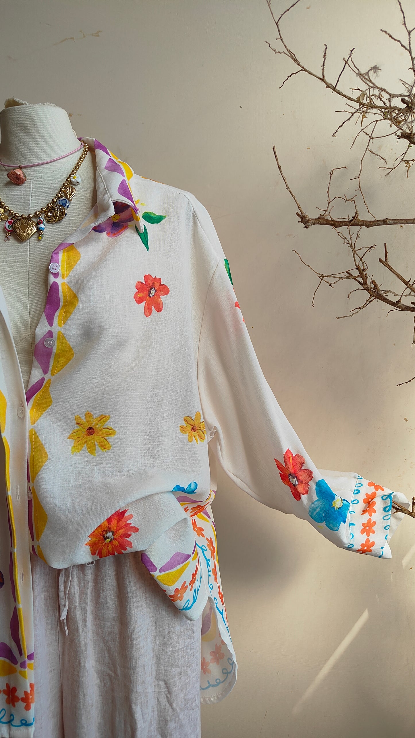 Camicia Fioritura