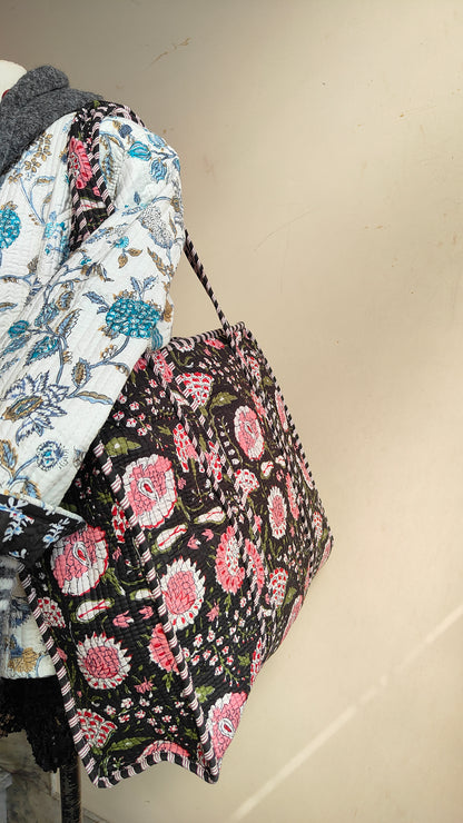Borsa Trapuntata in Cotone – Maxi