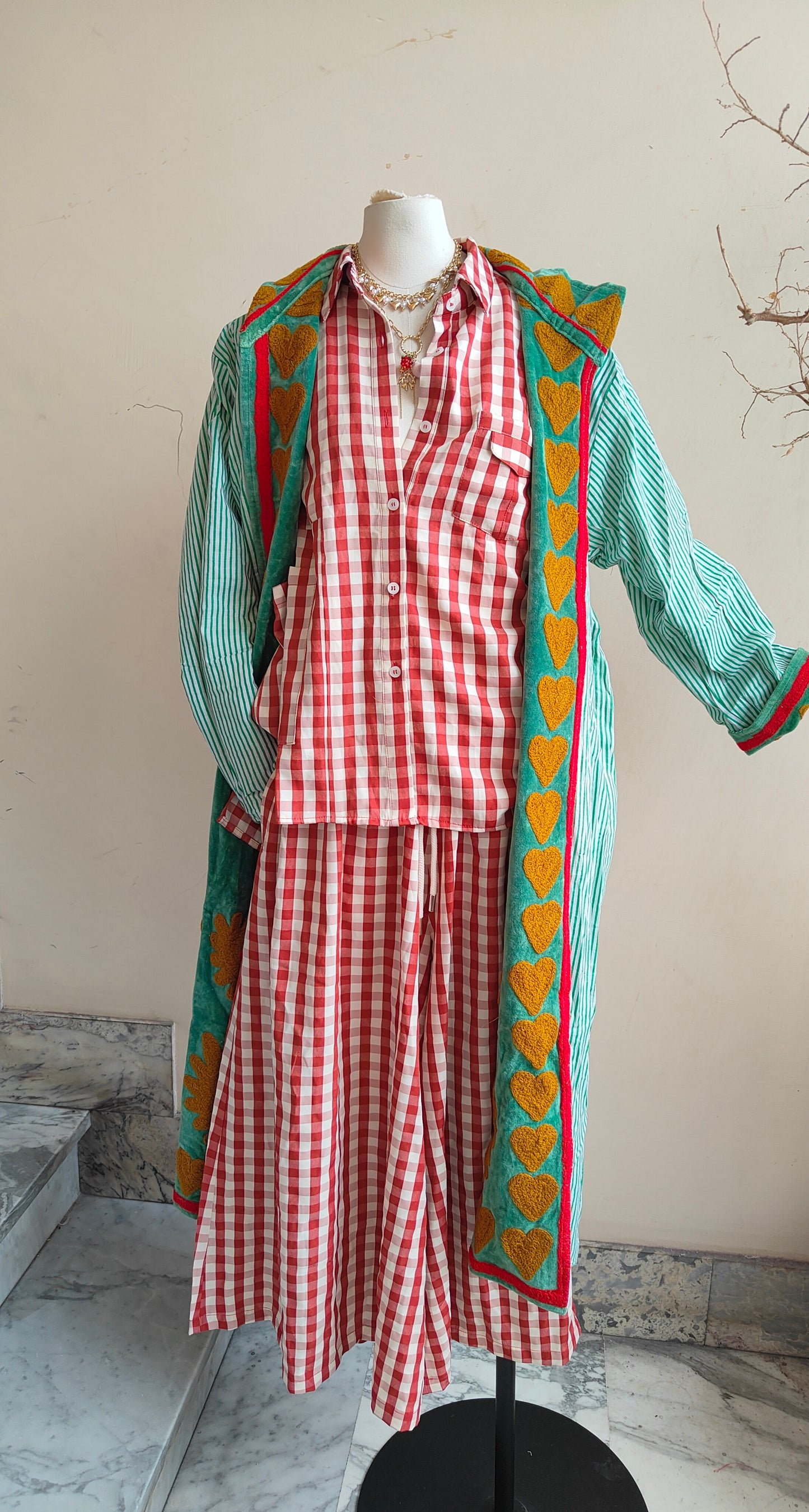 Giacca Boho lungo