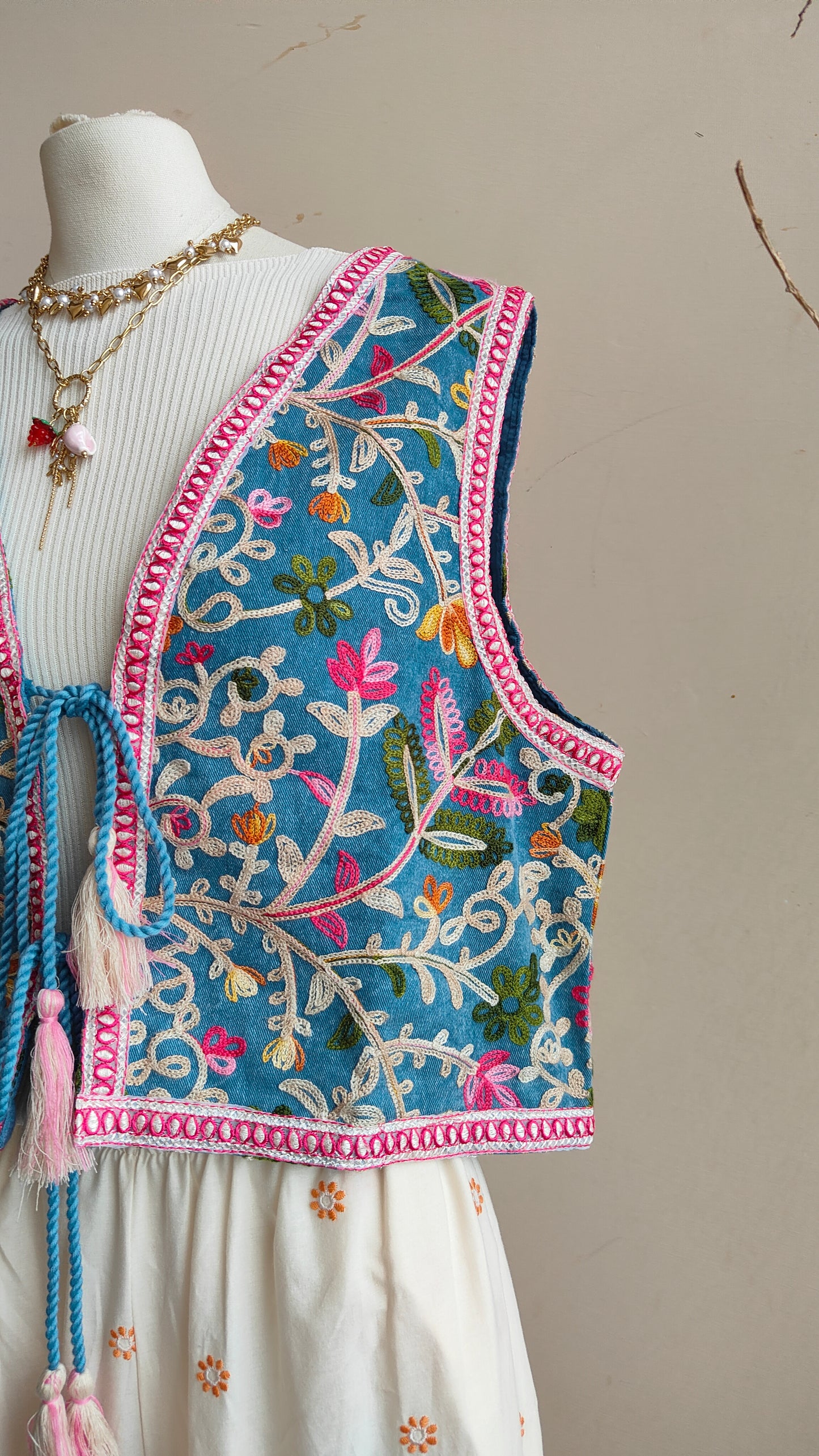 Gilet Reversibile Intreccio