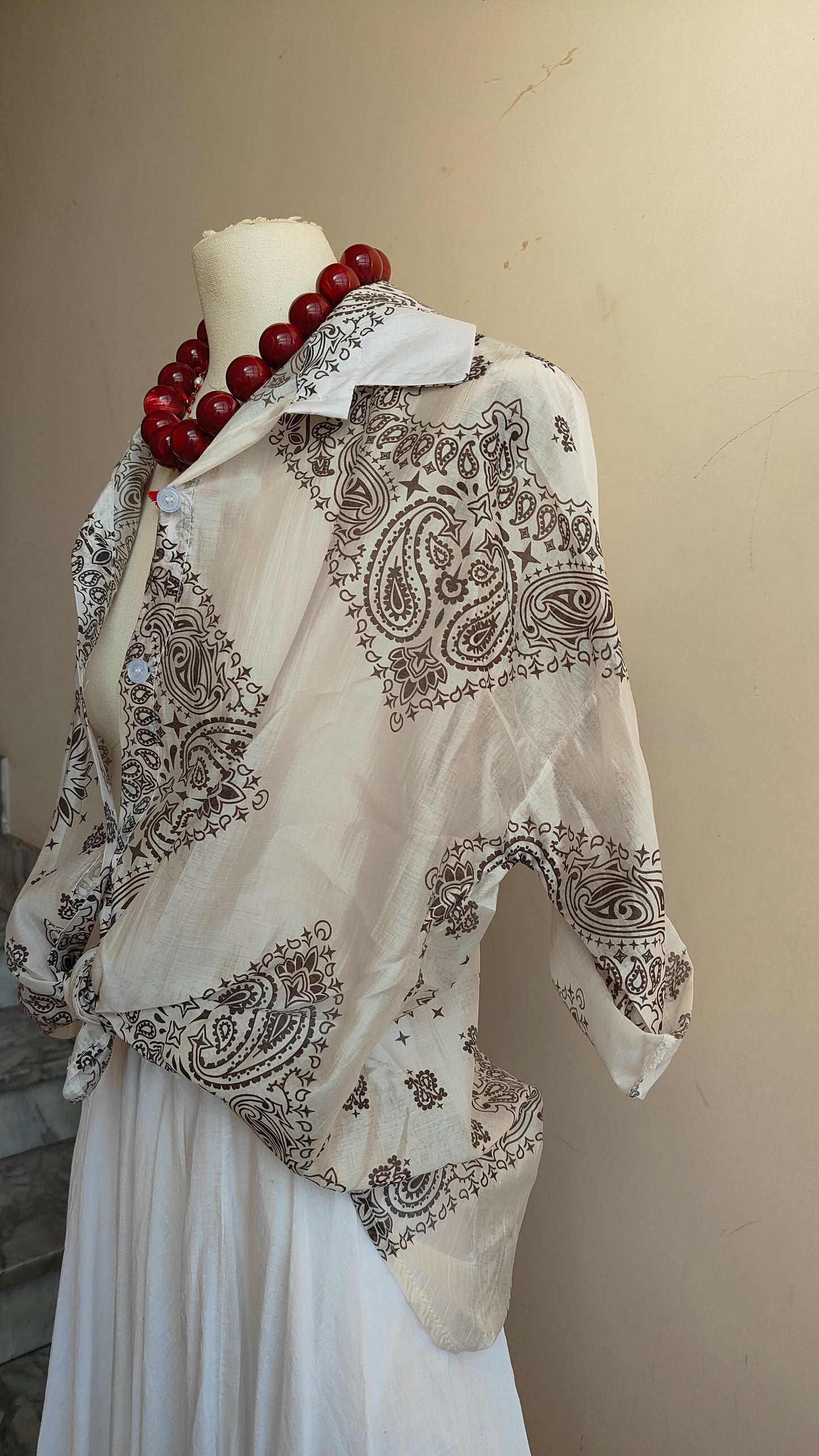 Camicia Bandana Chic