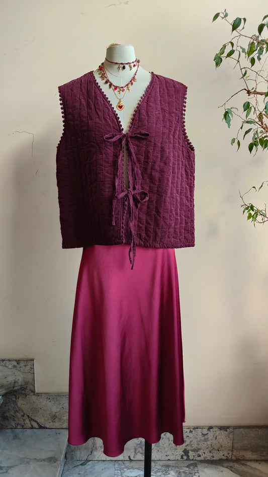 Gilet Trapuntato in Cotone