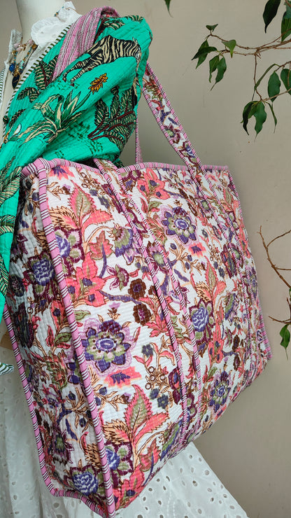 Borsa Trapuntata in Cotone – Maxi