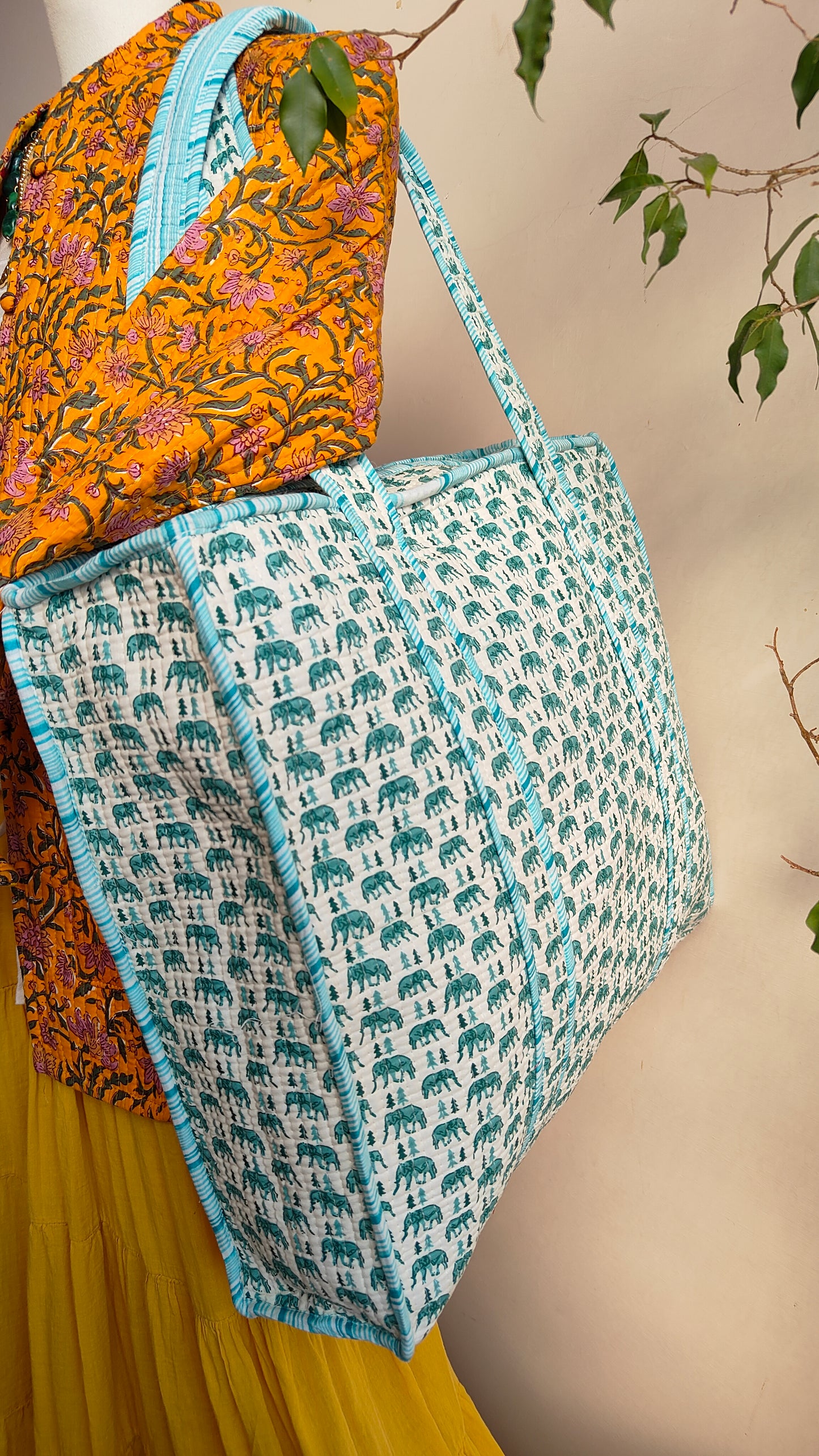 Borsa Trapuntata in Cotone – Maxi