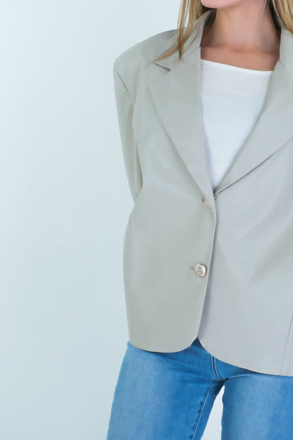 Blazer ecopelle
