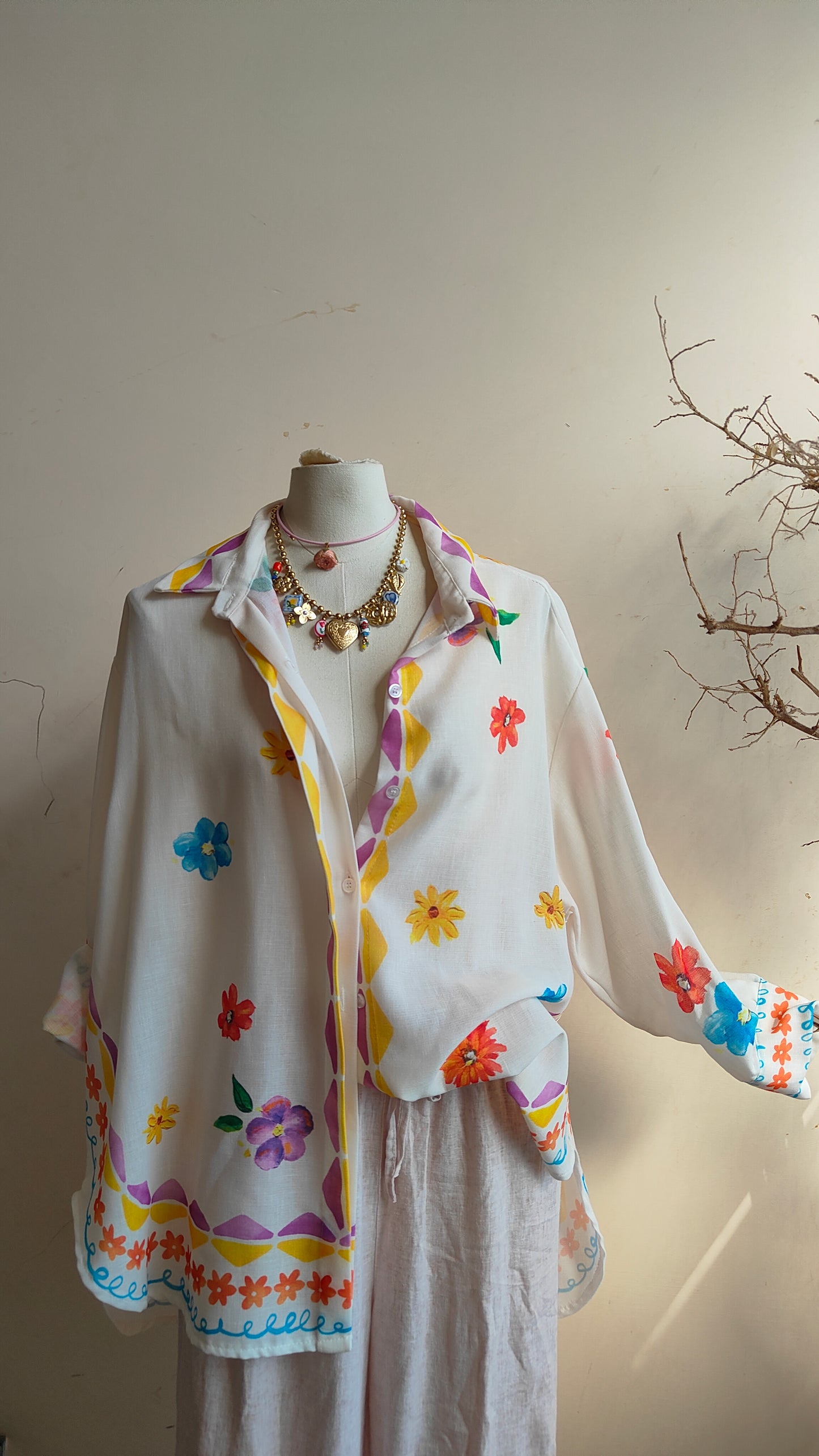 Camicia Fioritura