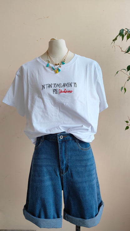 T-shirt Poi Vediamo