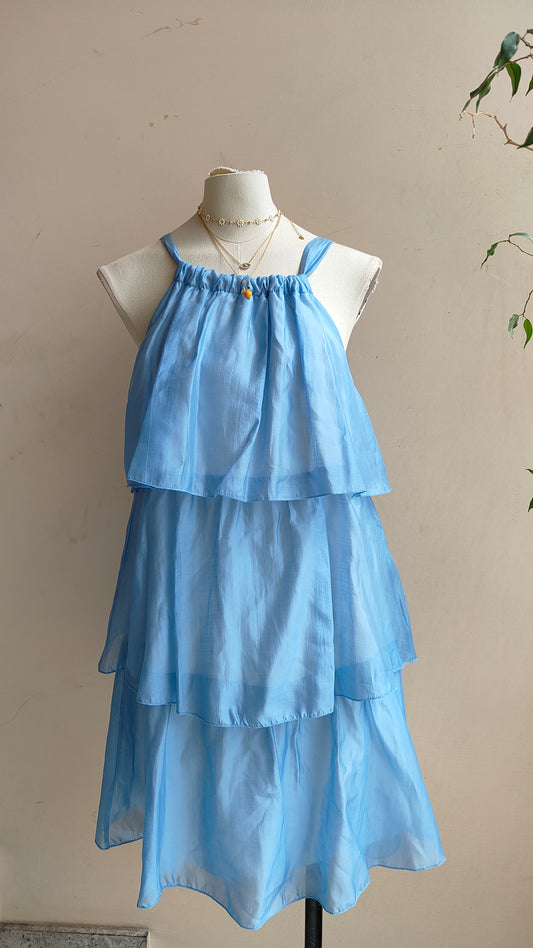 Abito Ondina Blu
