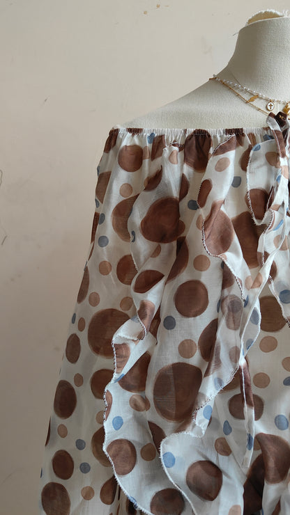 Blusa Capri Pois