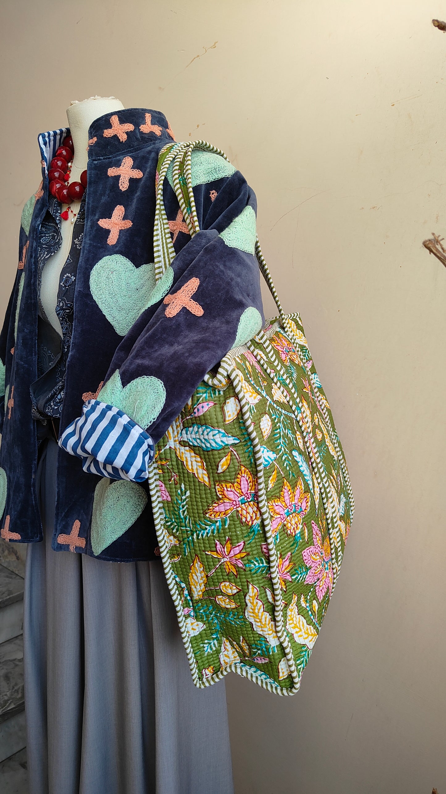 Borsa Trapuntata in Cotone – Maxi