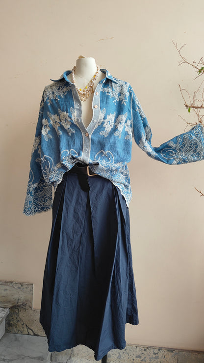 Camicia Ricamo Eterea