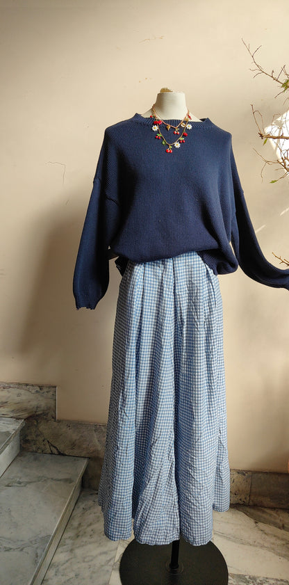 Gonna Pantalone Gingham