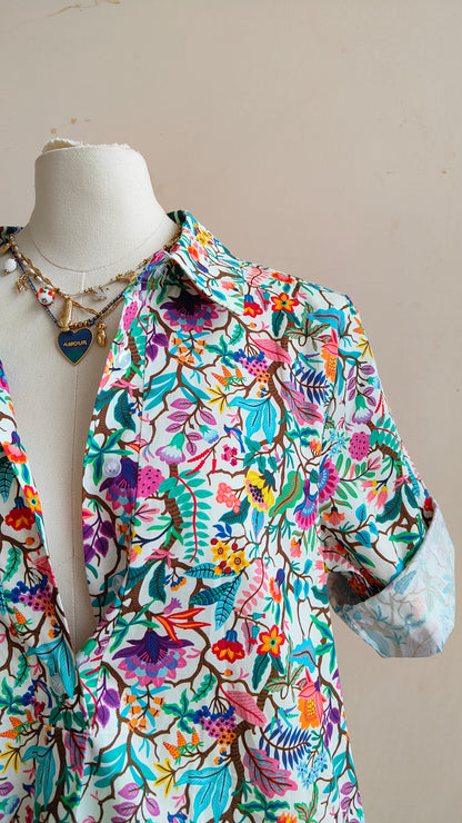 Camicia-abito Botanica
