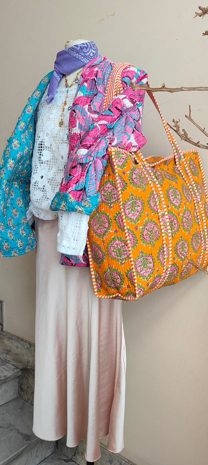 Borsa Trapuntata in Cotone – Maxi